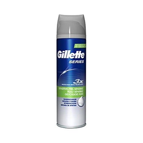 Αφρός ξυρίσματος Gillette Series Sensitive Shave 300ml
